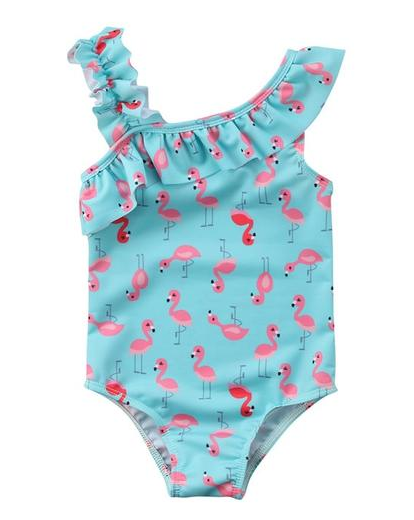 Mini Flamingo Swimsuit – Slim Wallet Company