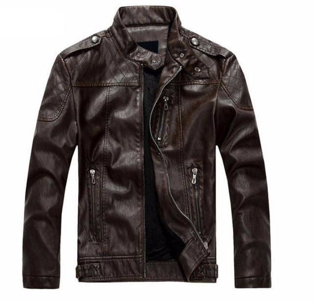 Men's Leather Jacket – Slim Wallet Company