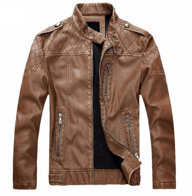 Men's Leather Jacket – Slim Wallet Company