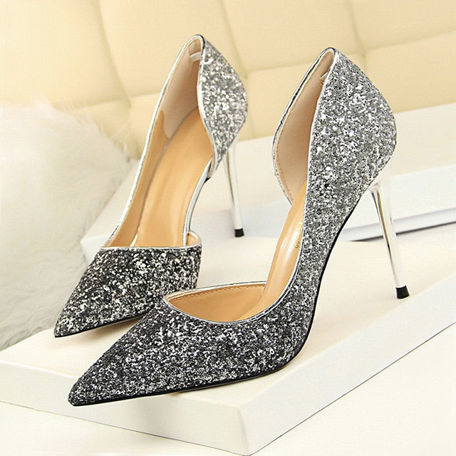 Glitteringly Pumps – Slim Wallet Company