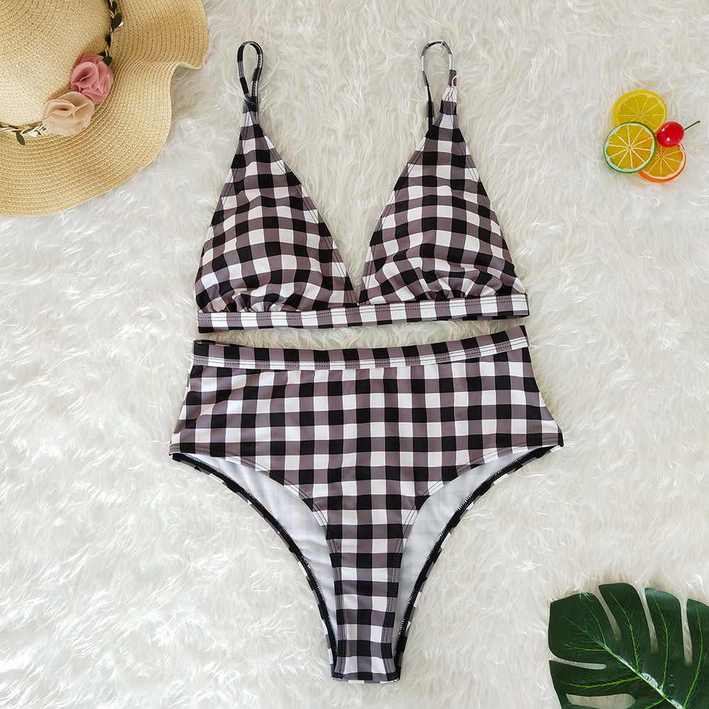 Checkerboard Bikini – Slim Wallet Company