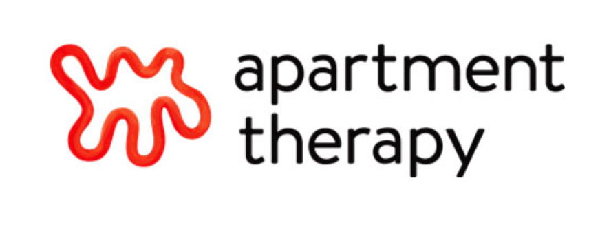 apartment therapy logo with squiggle shape