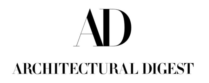 large A and D above Architectural Digest black logo