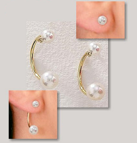 Orogem Cioro Cultured Pearl Earring Ensenble, S190-PRL