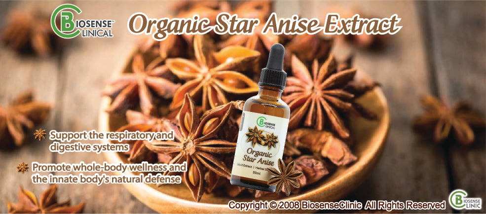 BiosenseClinical Organic Star Anise Extract product banner