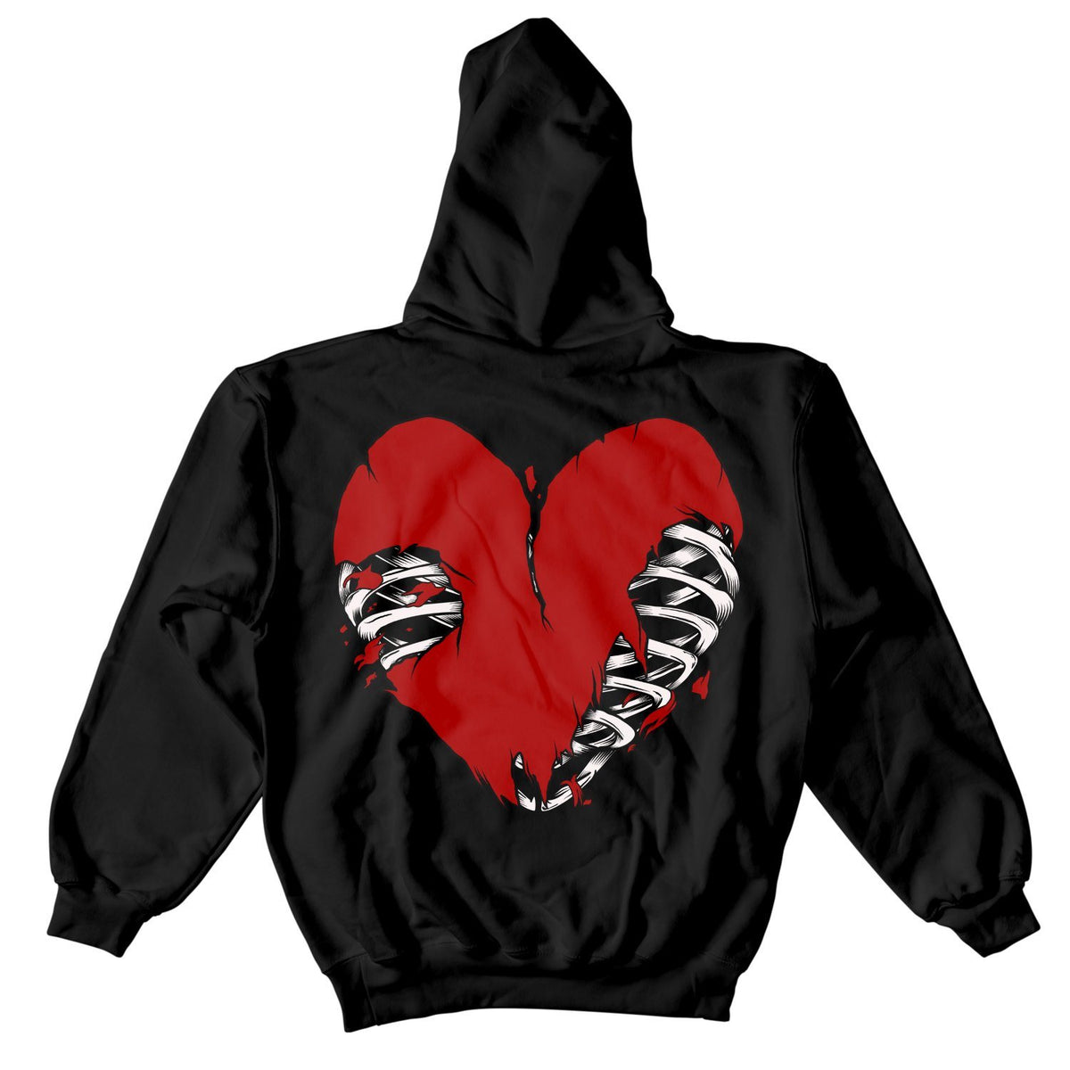 Heart of a Sinner Hoodie - Black | Yours Truly Clothing