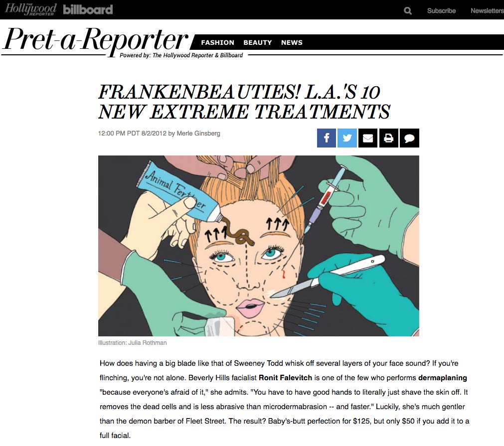 Hollywood Reporter Franken Beauties