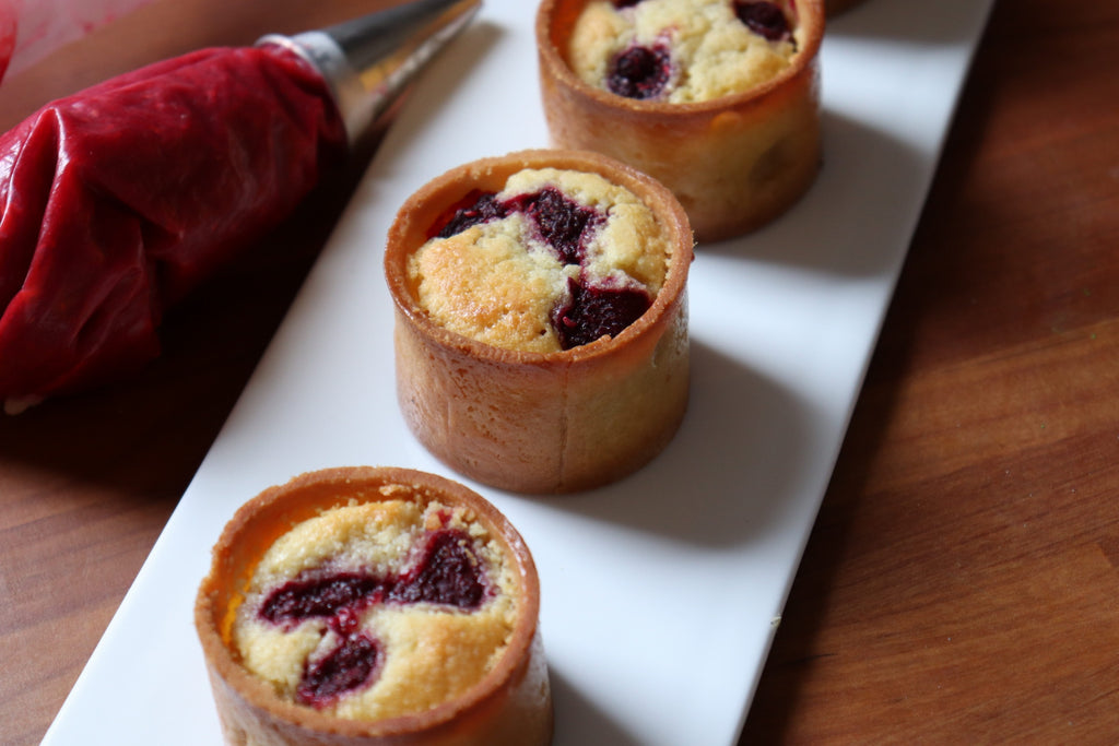 Tartelette aux framboises 