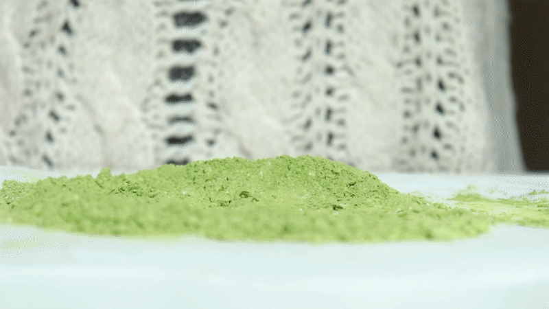 Poudre de thé matcha