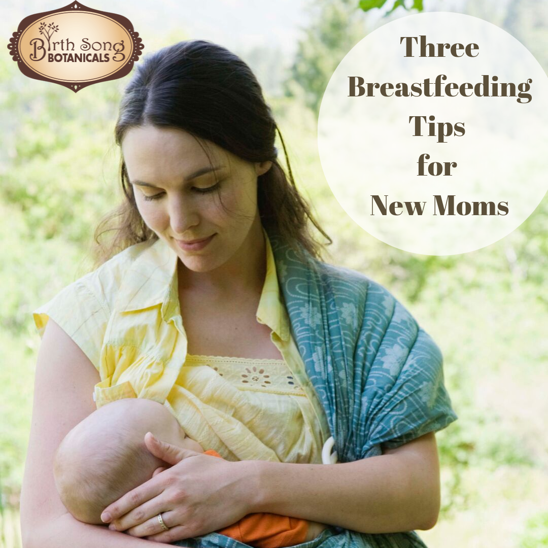 Three Breastfeeding Tips For New Moms Birth Song Botanicals Co 5594
