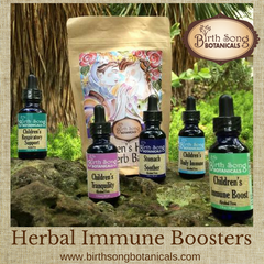 Children's herbal immune boosters