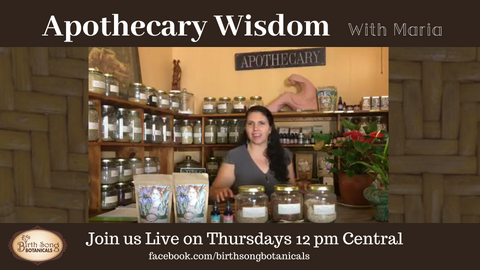 Apothecary Wisdom -Birth Song botanicals youtube channel