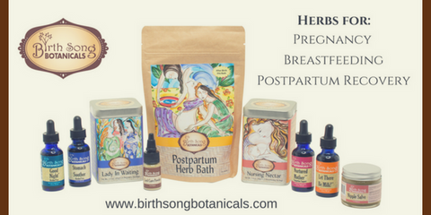 Breastfeeding and postpartum Herbal Remedies