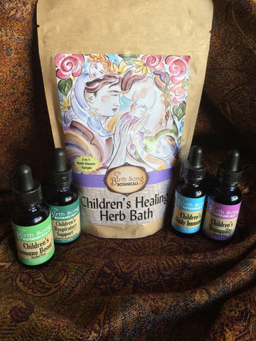 Children's herbal gift set