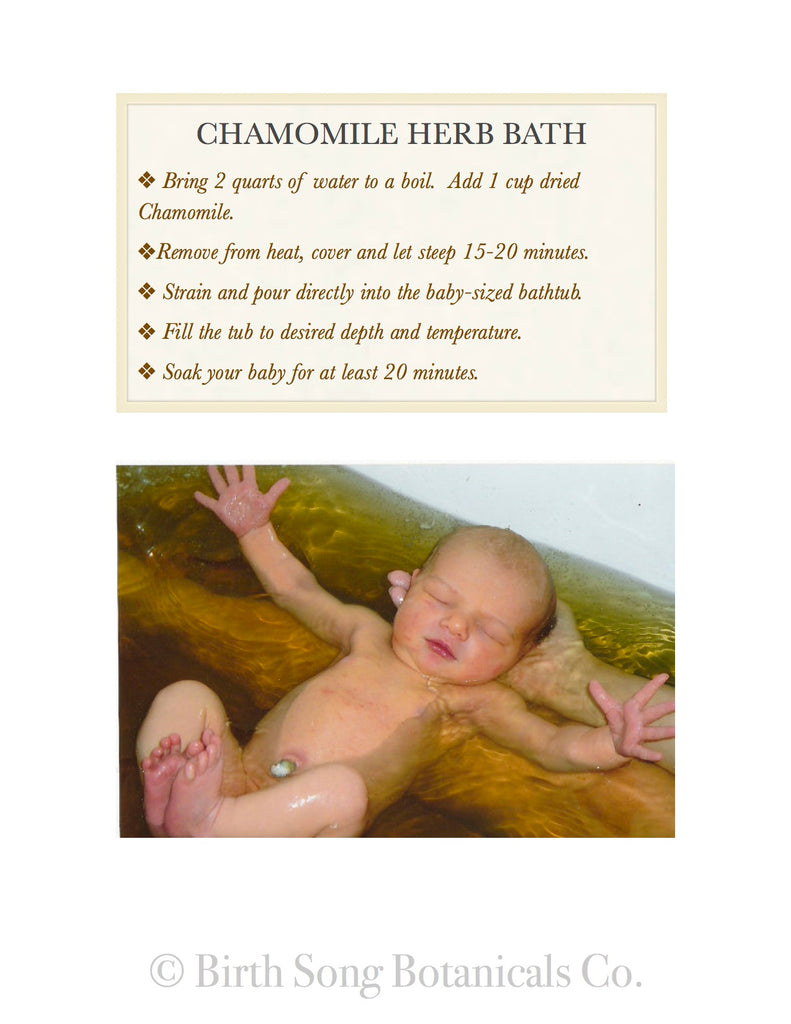 Chamomile Herb Bath