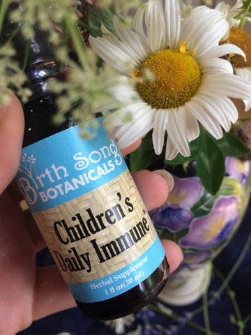 Children's daily immune boost tincture with astragalus