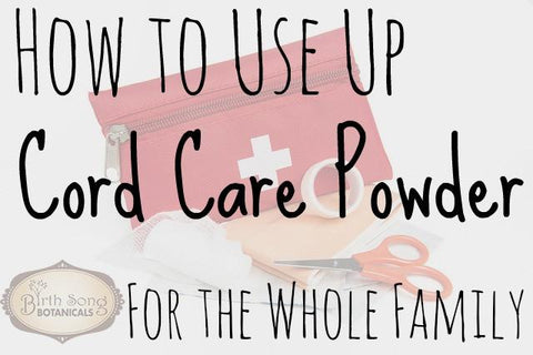 cord care powder
