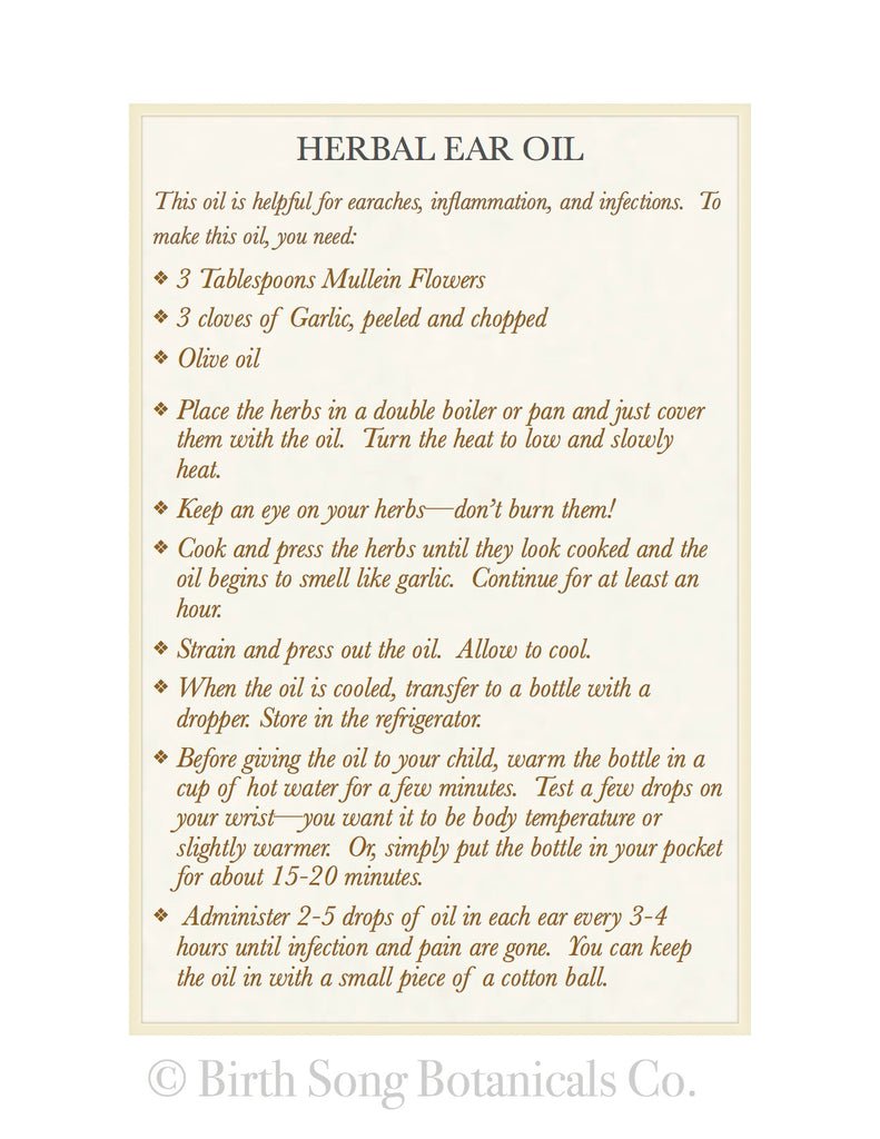 Herbal Ear Oil