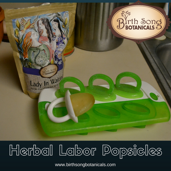 Herbal Labor Popsicles