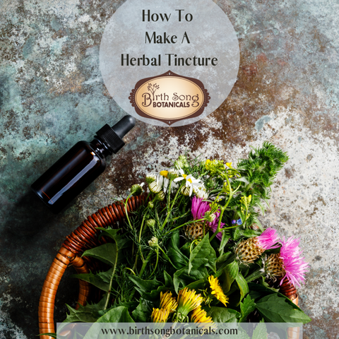 Learn how to make herbal tinctures