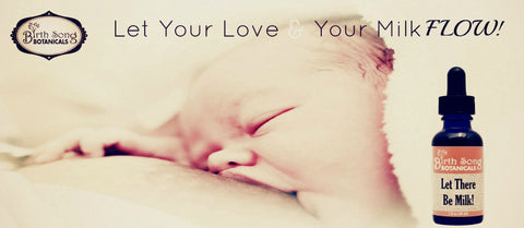 Support your breastfeeding journey. -Birth Song Botanicals