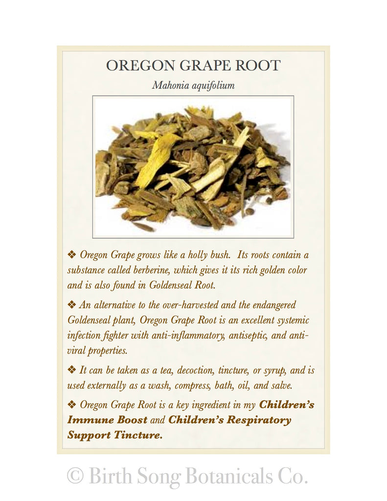 Oregon Grape Root