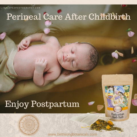 postpartum Herb bath and home birth plans