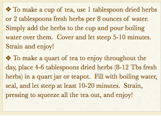 How To Make Tea
