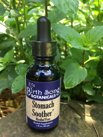 Stomach soother digestive aid with peppermint