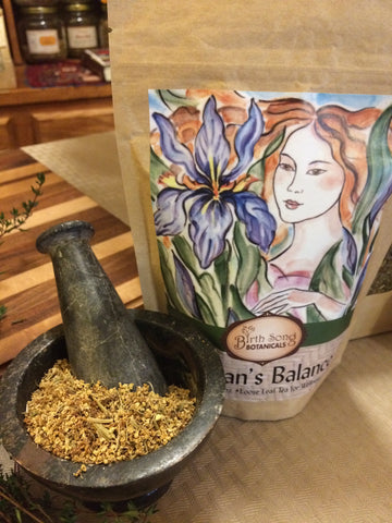 Woman's Balance tea for miscarriage recovery