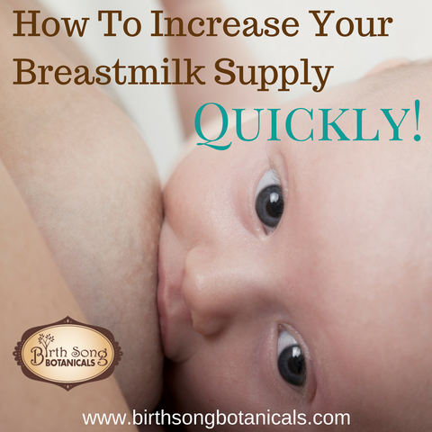 how to increase your milk supply