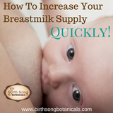 Increase breastmilk supply