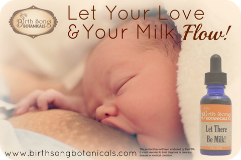 Let there Be Milk tincture - Birth Song Botanicals