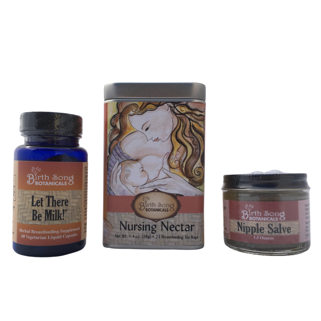 Organic Herbal Breastfeeding T Set Birth Song Botanicals Co 5345