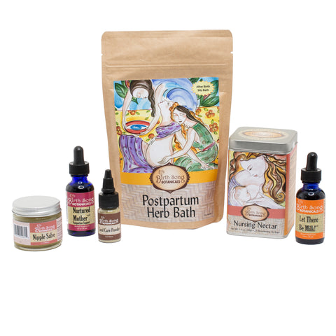 Herbal Postpartum Gift Set For New Moms