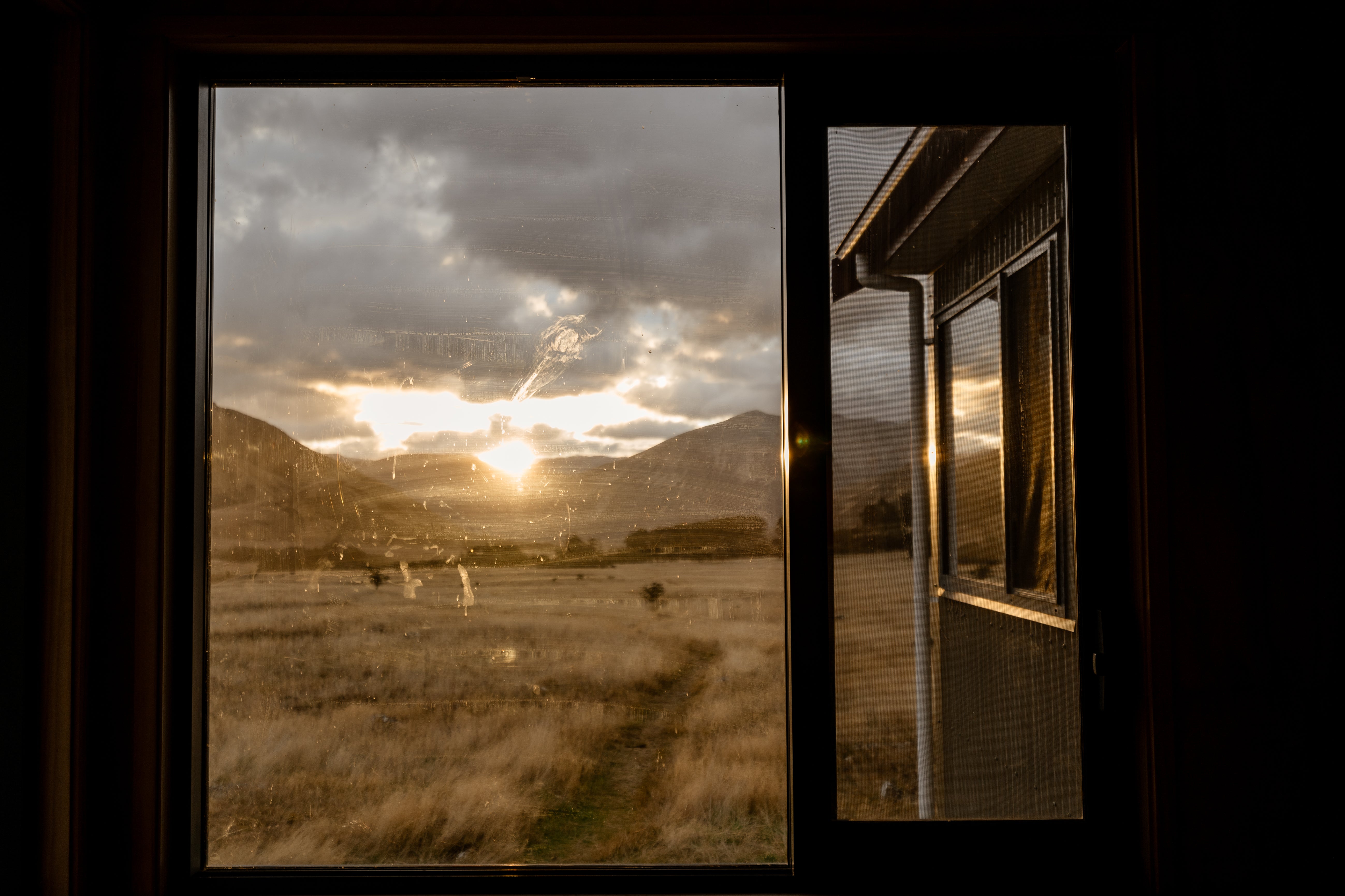 View of sunrise from Anne Hut on the St James Walkway