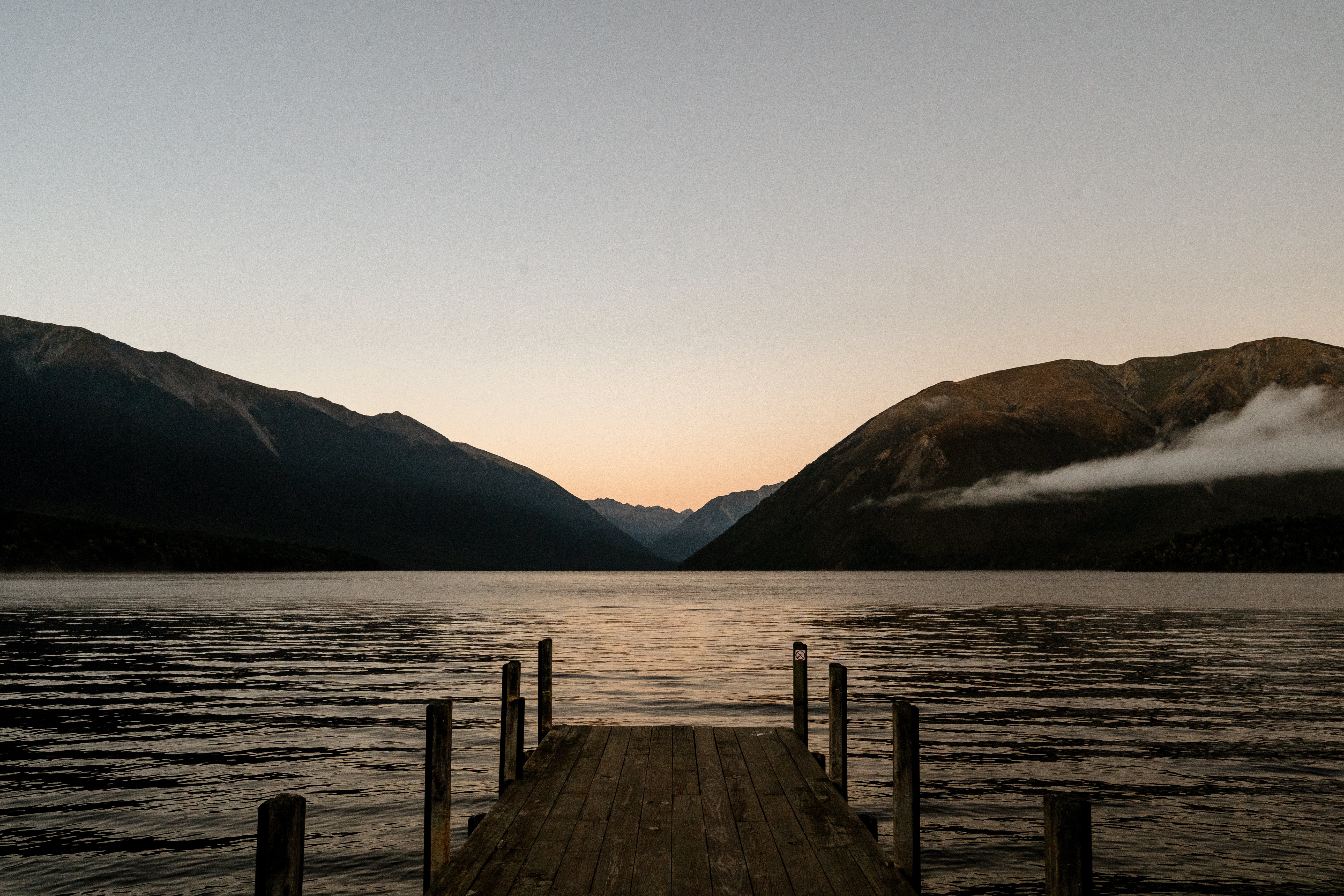 Lake Rotoiti at sunset