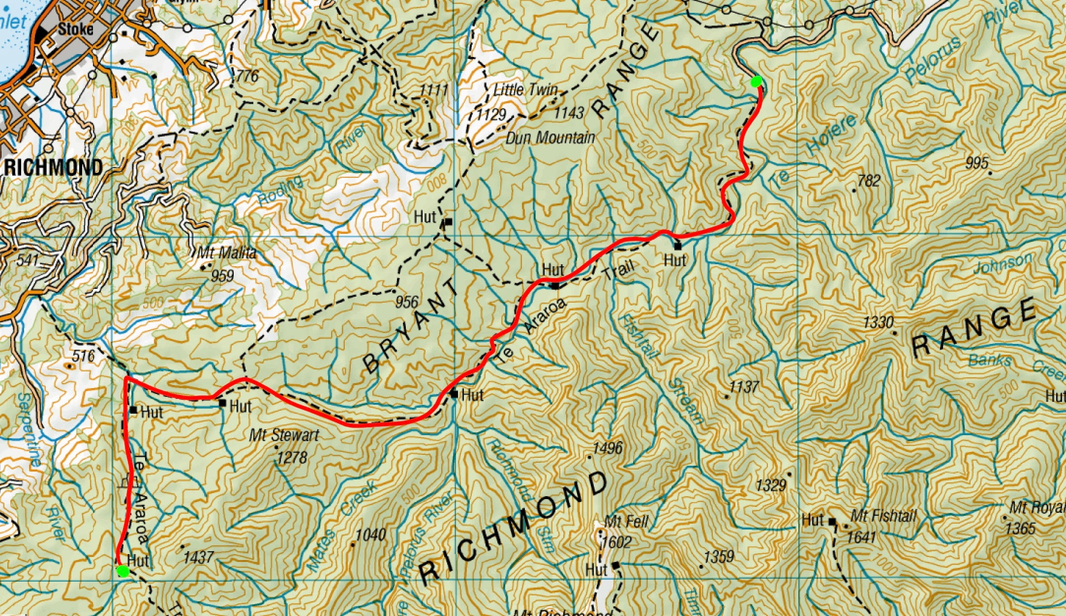 Pelorous River Track