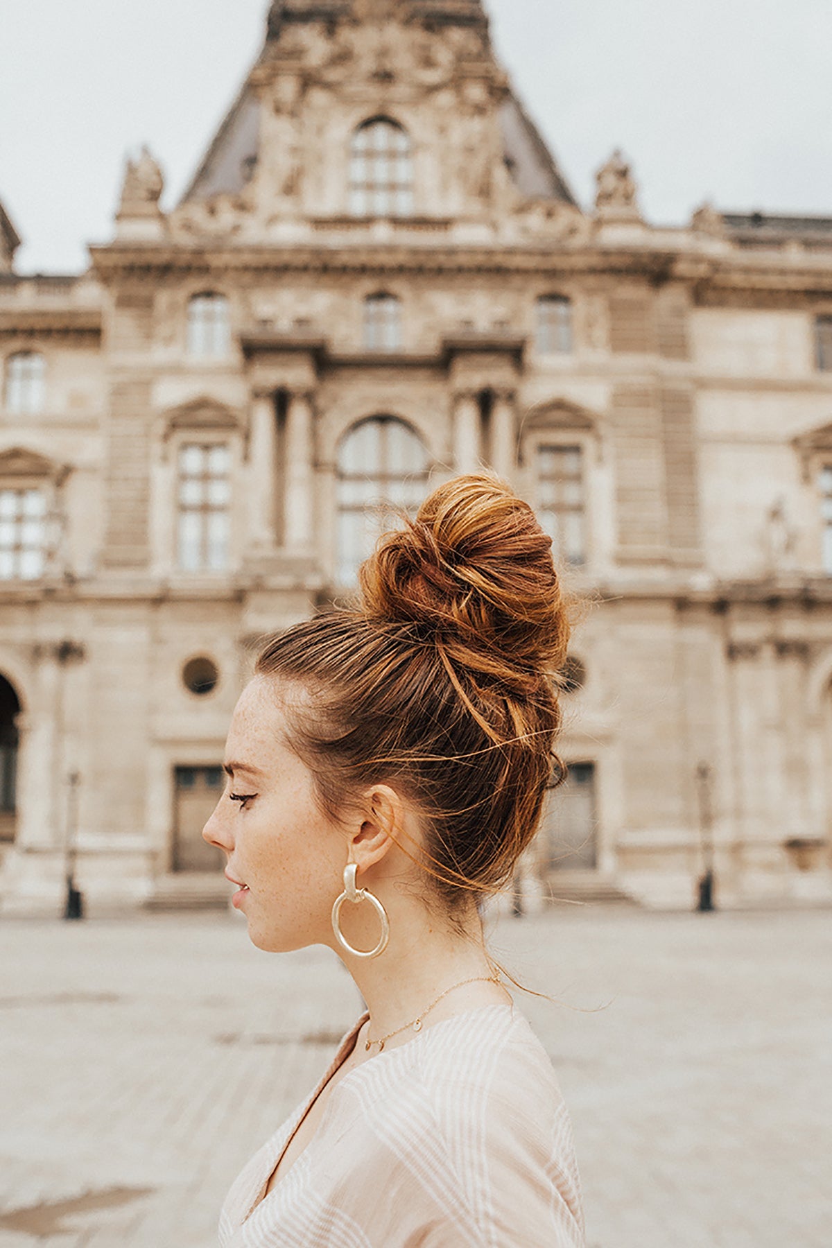 Barefoot Blonde Hair in France