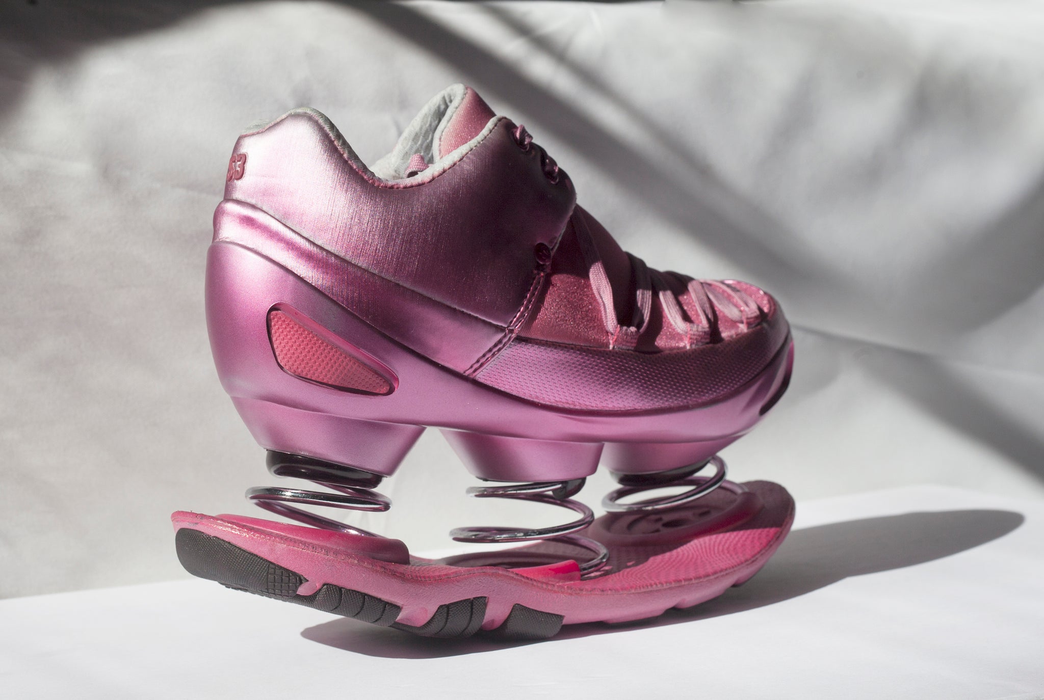 LORD CAMPUS - airbrushed spring platforms - Pink