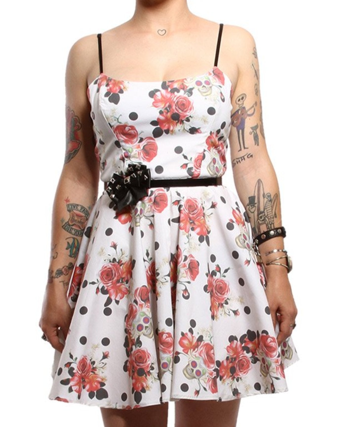 vintage skull dress