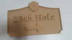 19th Hole HDU Sign