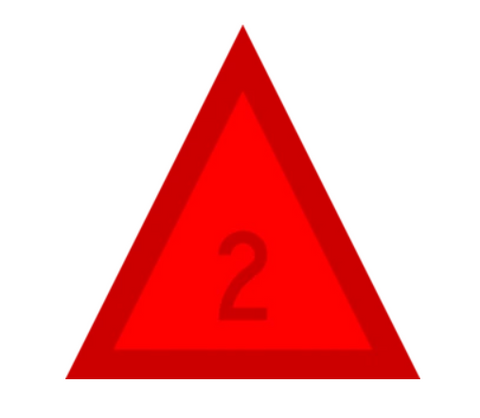 triangle marker sign