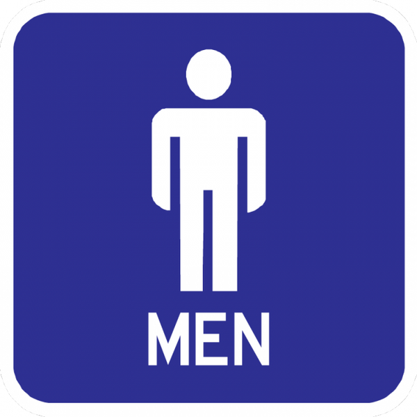 Men Sign – Municipal Supply & Sign Co.
