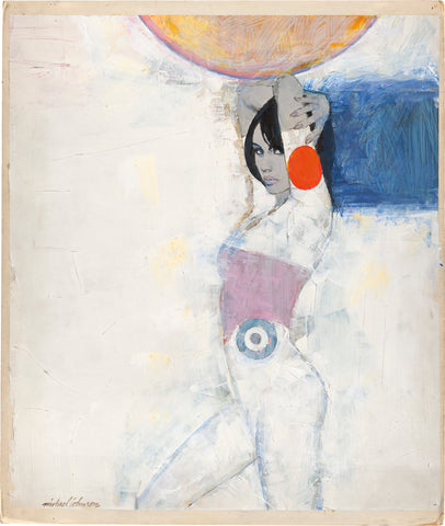 Michael Johnson, White Leotard with Red Spot, c. 1965