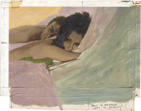 Harry Zelinski, Man and Woman in Bed, c.1960s
