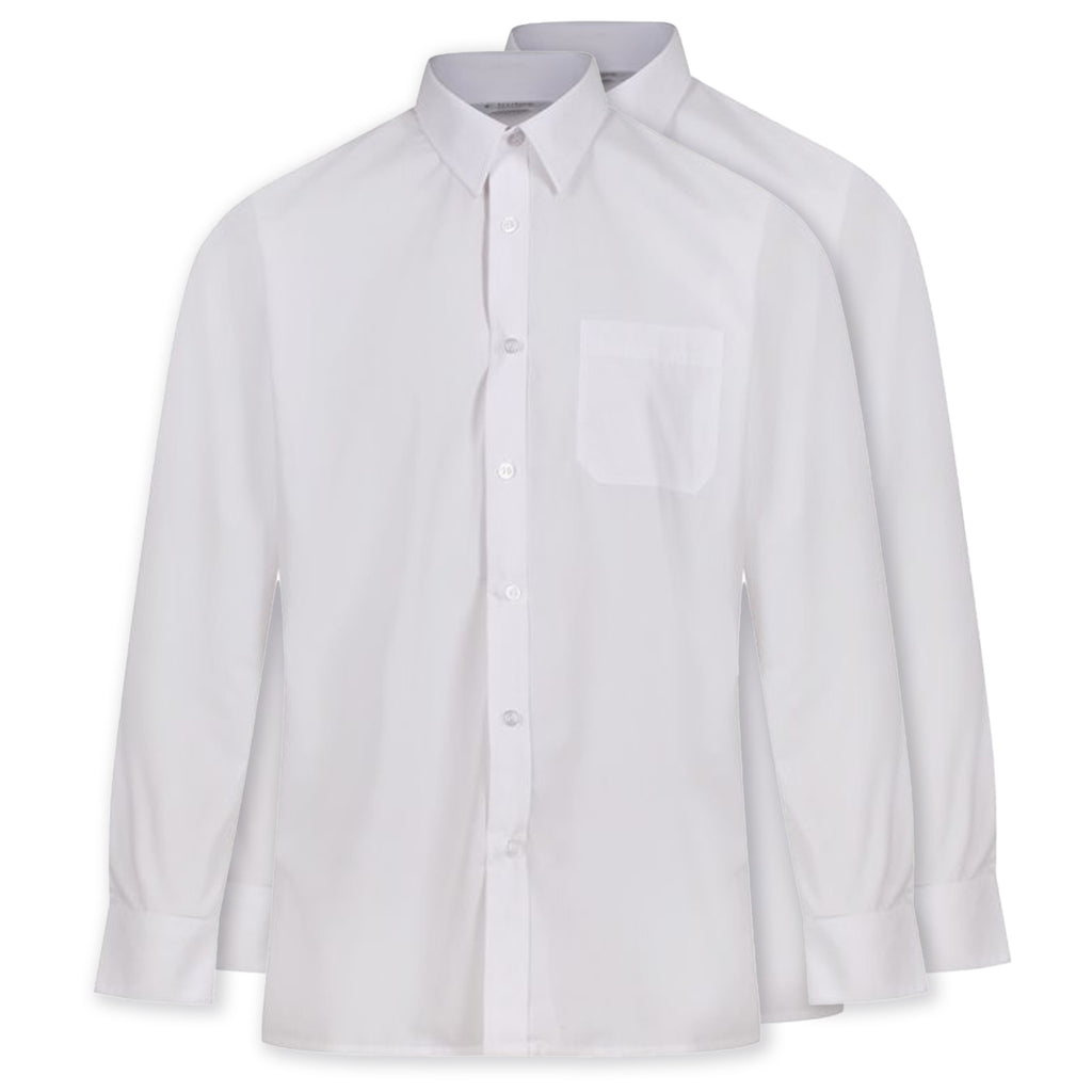 Trutex Easycare White Shirts - Long Sleeve - Twin Pack – NK Group