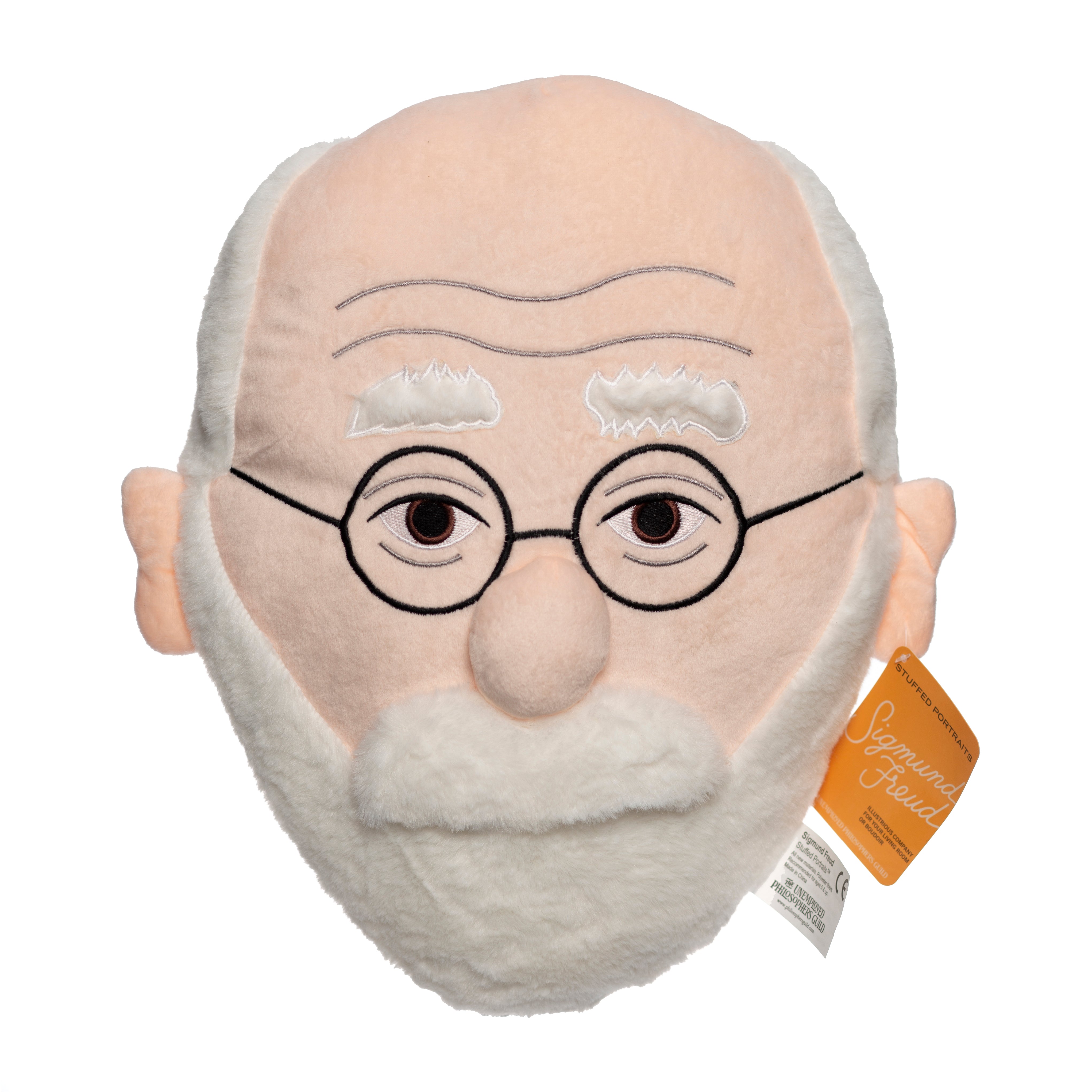 Sigmund Freud Portrait Pillow Freud Museum Shop