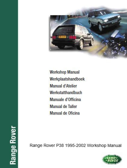 Range Rover P38 1995-2002 Workshop Manual | Spared Parts UK