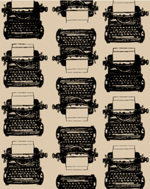 Effies Heart Gertie Dress Typewriter